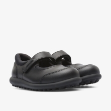 Camper Pelotas Ballerinas Black - Kids Singapore OOELVB-193